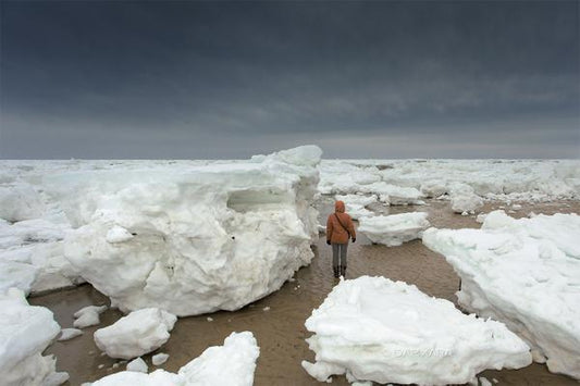 Never-Ending Winter: Ice Burgs Wash Ashore in New England