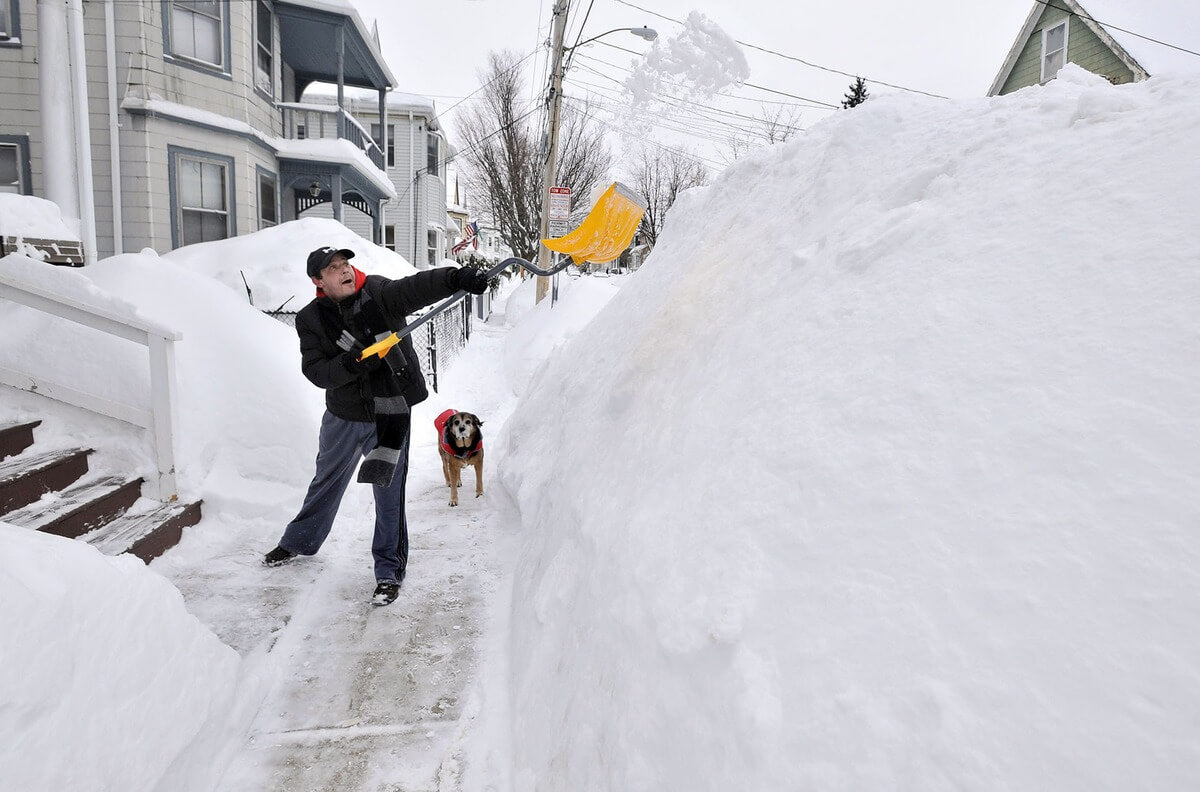 Snowfall Record Broken - Over 100 Inches of Snow in Boston!