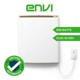 Factory Renewed (Refurbished) Envi 120v Plug-in Electric Panel Wall Heater - 3rd Generation (FR-LE5012P)