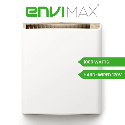 EnviMAX 120v Hardwired Electric Panel Wall Heater - 1000 Watts (EM1012D)