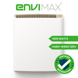 Factory Renewed (Refurbished) EnviMAX 120v Hardwired Electric Panel Wall Heater - 1000 Watts (FR-EM1012D)