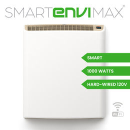 NEW! Smart EnviMAX 120v Hardwired Electric Panel Wall Heater - 1000 Watts (SM1012D)