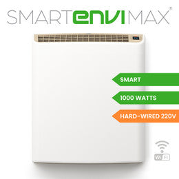 NEW! Smart EnviMAX 220v Hardwired Electric Panel Wall Heater - 1000 Watts (SM1022D)