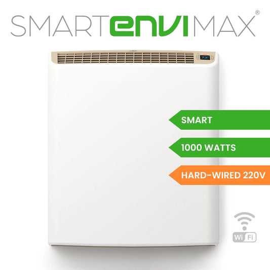Smart EnviMAX 220v Hardwired Electric Panel Wall Heater - 1000 Watts (SM1022D)