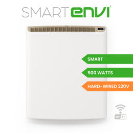 NEW! Smart Envi 220v Hardwired Electric Panel Wall Heater - 500 Watts - 4th Gen (SE5022D)